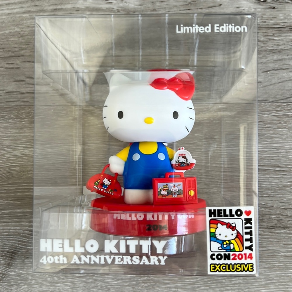 Limited Edition Hello Kitty 40th Anniversary Bobblehead